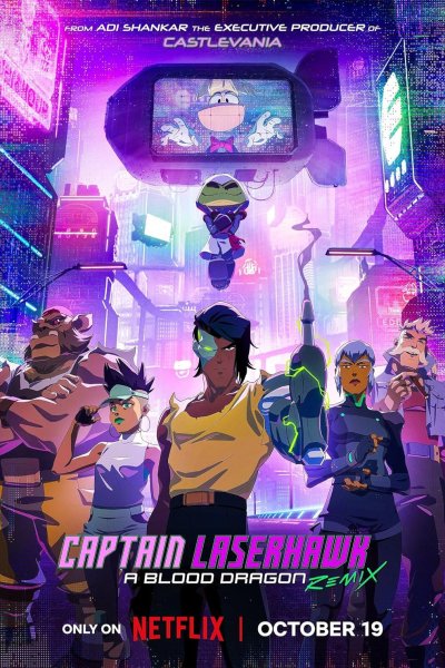Image Captain Laserhawk - A Blood Dragon Remix